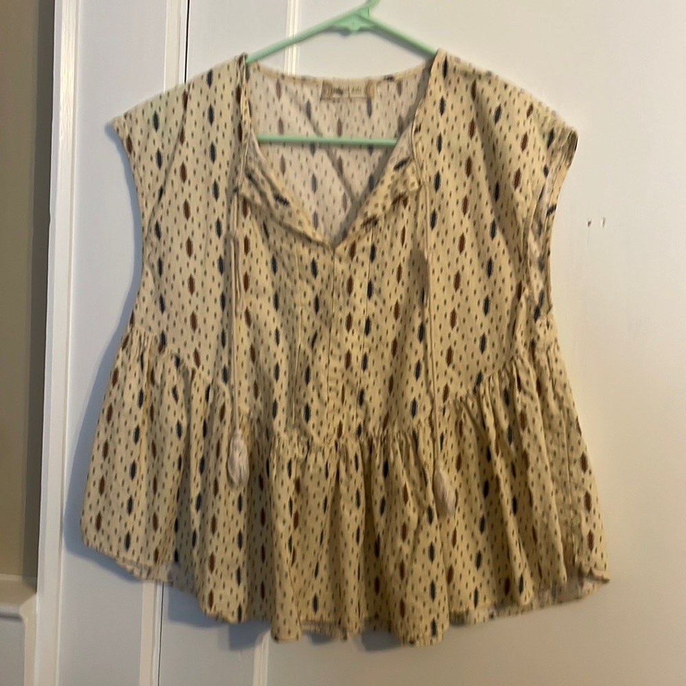 Peplum Altered-state blouse
